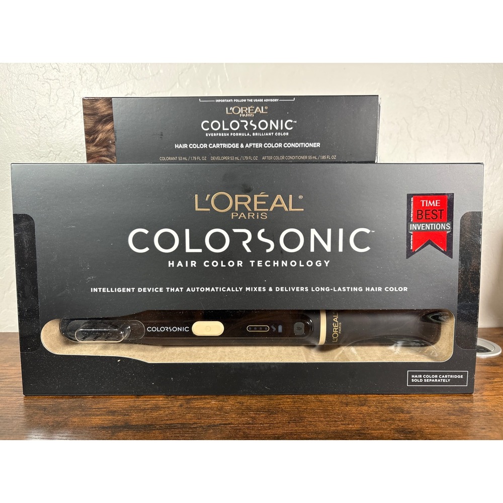 L'Oreal ColorSonic Hair Color Device - Black and Gold